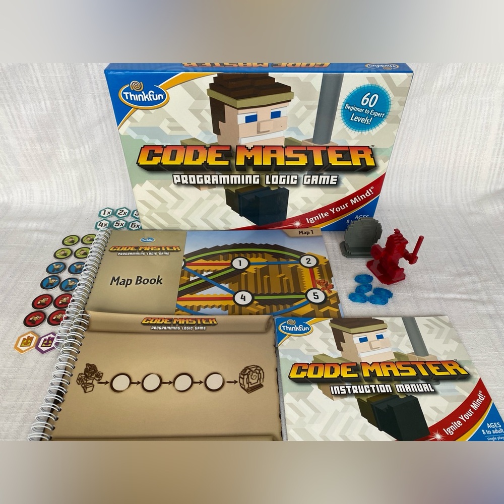 3/$29 - Thinkfun Code Master Programming Logic Game, Minecraft Theme, 8-Adult